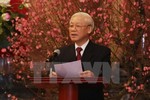 Tổng Bí thư Nguyễn Phú Trọng chúc Tết đồng bào và chiến sỹ cả nước