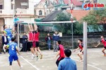 Hương Sơn: Sôi nổi thi đấu thể thao mừng xuân mới