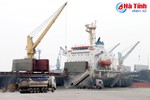 Cầu cảng số 1 Vũng Áng được tiếp nhận tàu hàng tổng hợp đến 45.000 tấn