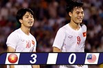 Công Phượng ghi bàn, U23 Việt Nam thắng đậm U23 Malaysia
