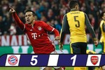 Giã nát Arsenal, Bayern cầm chắc vé vào tứ kết