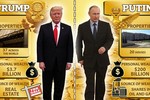 Thực hư Tổng thống Putin giàu vượt xa Trump