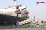 Hàng hóa qua các cảng Hà Tĩnh tiếp tục tăng