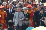 [Photo] Nhà vua và Hoàng hậu Nhật Bản nghe Nhã nhạc cung đình Huế