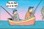 Nguyên nhân không nên đưa vợ đi câu cá