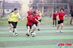 Đại học Hà Tĩnh giao lưu bóng đá nữ chào mừng ngày Quốc tế Phụ nữ