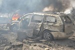 Hiện trường đánh bom kép ở Damascus hơn 130 người thương vong