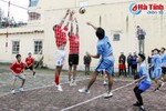 Khởi tranh Giải bóng chuyền nam Đại hội TDTT huyện Cẩm Xuyên