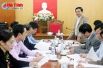 Đoàn ĐBQH Hà Tĩnh triển khai giám sát cải cách bộ máy nhà nước