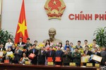 Thủ tướng gặp mặt 10 Gương mặt trẻ Việt Nam tiêu biểu 2016