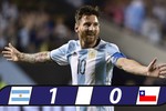 Messi xé lưới Chile, Argentina lọt vào top 3