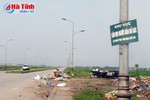 Nhếch nhác tuyến đường nam cầu Cày – Thạch Đồng !