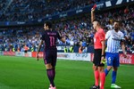 Neymar nhận thẻ đỏ, Barca thua sốc Malaga