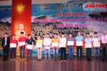 Đại học Hà Tĩnh giành giải cao tại Kỳ thi Olympic Toán HSSV toàn quốc