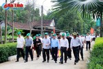 Đại biểu cả nước "ngất ngây" trước những miền quê NTM Hà Tĩnh
