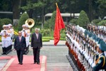Một số hình ảnh Lễ đón chính thức Thủ tướng Sri Lanka