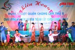 Đặc sắc chương trình nghệ thuật kỷ niệm 10 năm thành lập huyện Lộc Hà