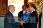 Thủ tướng yết kiến Quốc vương Campuchia Norodom Sihamoni