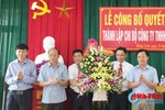 Thêm một doanh nghiệp ở Hà Tĩnh thành lập chi bộ Đảng