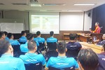U20 Việt Nam họp chiến thuật trước trận gặp U20 Vanuatu