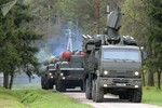 Cận cảnh cuộc tập trận của trung đoàn tên lửa phòng không bảo vệ Moscow