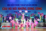 Hà Tĩnh giành HCV Hội diễn “Câu hò nối những dòng sông”