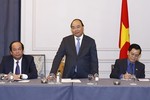 Thủ tướng Nguyễn Xuân Phúc tiếp doanh nhân, trí thức người Việt tại Mỹ
