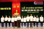 Thành phố Hà Tĩnh tuyên dương 415 học sinh tiêu biểu