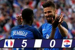 Giroud lập hat-trick, Pháp đại thắng Paraguay