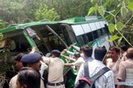 Xe buýt rơi xuống hẻm núi khiến ít nhất 40 người thương vong ở Ấn Độ