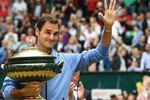 Federer vô địch Halle Open lần thứ 9