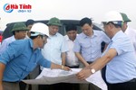 Thứ trưởng Bộ KH&ĐT kiểm tra tiến độ các dự án lớn ở Hà Tĩnh