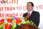 Tân Chủ tịch MTTQ Việt Nam nguyện đem hết sức mình cho công tác Mặt trận