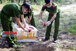 Bắt xe khách chở 78kg óc động vật bốc mùi hôi qua Hà Tĩnh