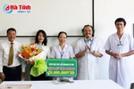Trao 26 triệu đồng hỗ trợ Quỹ Tình thương BVĐK thành phố Hà Tĩnh