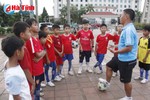PTF Hà Tĩnh trước vòng chung kết Giải Bóng đá nhi đồng toàn quốc