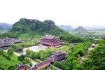 Toàn cảnh ngôi chùa lớn nhất Việt Nam nhìn từ độ cao 100m