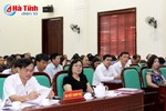 250 cán bộ cốt cán TP Hà Tĩnh học tập Nghị quyết Trung ương 5