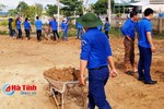 Tuổi trẻ Thạch Hà ra quân "100 ngày cao điểm xây dựng nông thôn mới"