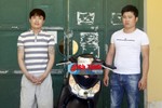 Bắt các đối tượng trộm hàng loạt xe máy trong Trường ĐH Hà Tĩnh
