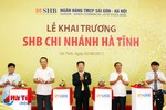 Ngân hàng TMCP Sài Gòn - Hà Nội khai trương chi nhánh tại Hà Tĩnh