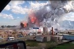 Nổ nhà máy pháo hoa ở Mexico, 2 người chết