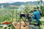 [Video] Đã mắt màn diễn tập tiêu diệt địch của quân dân Vũ Quang