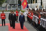 Hình ảnh lễ đón Thủ tướng Nguyễn Xuân Phúc thăm chính thức Thái Lan