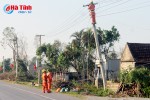 Hà Tĩnh còn 24 xã, phường vẫn chưa có điện trở lại
