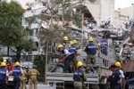 Hiện trường tan hoang sau động đất khiến 149 người thiệt mạng ở Mexico