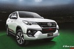 Toyota Fortuner TRD Sportivo 2017 tiếp tục ra mắt châu Á với giá cao hơn