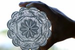 [Photo] Khuôn bánh Trung thu bằng bạc tinh xảo, làm bằng tay