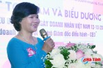Nữ doanh nhân Hà Tĩnh chia sẻ kinh nghiệm giám đốc điều hành