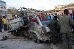 Đánh bom tại trung tâm thủ đô Somalia, ít nhất 20 người thiệt mạng